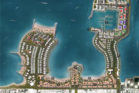 Dubai-Port-de-la-Mer-Wohnung-Apartments-Übersichtsplan-1